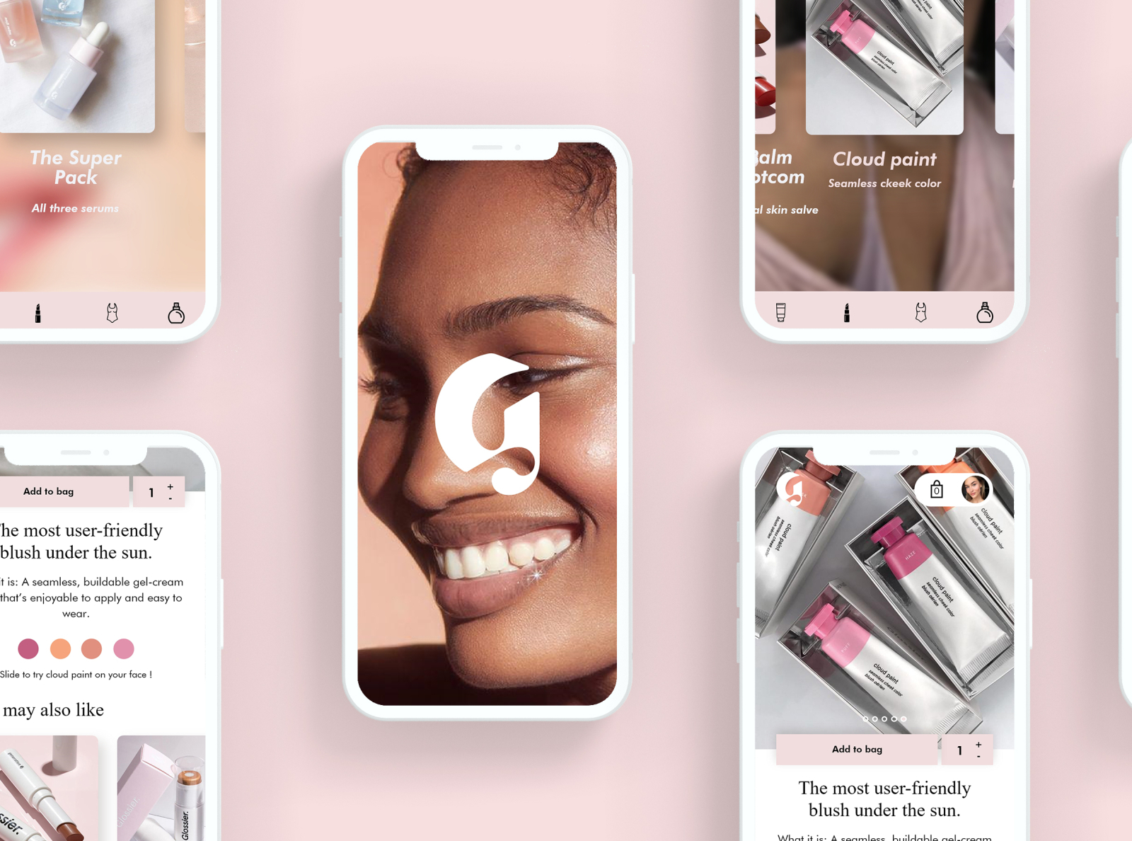 Glossier Application By Camille On Dribbble