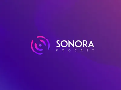 Sonora Podcast graphic design logo