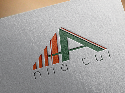 Nha Tui ( My House ) Logo 2d branding design flat logo logo design logos vector