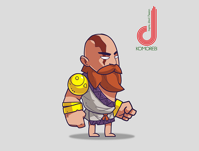 Viking character character design game