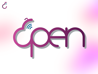 Open Logo play brain brain training brainchild experiement logo open word play