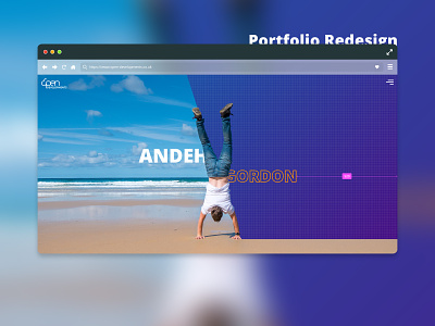 Portfolio Redesign developer developments front end open portfolio portfolio card redesign ui ux