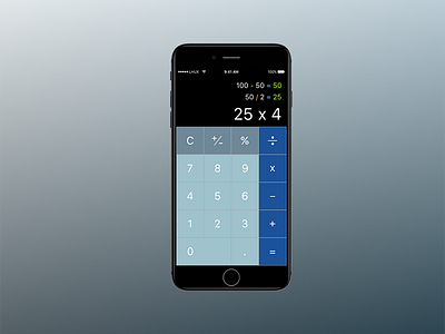 Daily UI 004 - Calculator