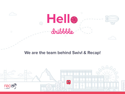 Hello Dribbble debut hello dribbble illustration team