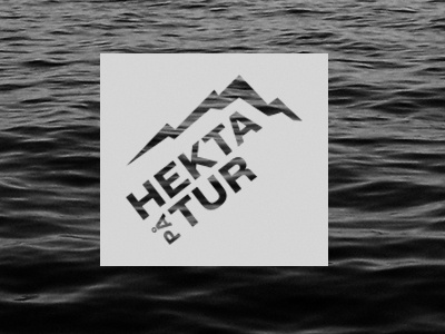 Hekta på tur branding logo