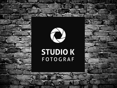 Studio K branding clean identity logo photography