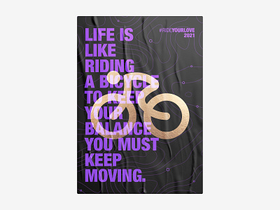 Bicycle bicycle brand branding design graphic identity poster poster design symbol typography vector