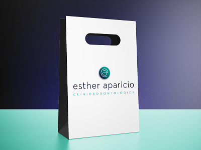 Esther Aparicio Dental Clinic - Brand design brand branding clinic clinica dental logo logotipo logotype marca