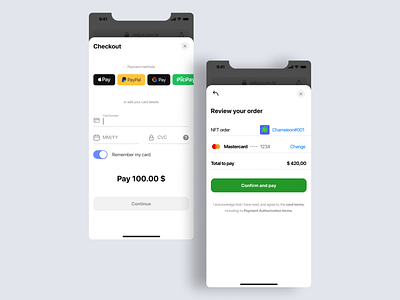 Daily UI 002 - Checkout app checkout daily ui design figma inspiration ios page ui ux