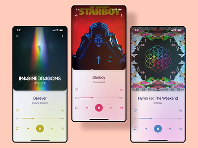 Daily UI 009 - Music player