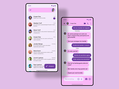 Daily UI 13 - Direct Messaging 013 13 app concept daily design direct figma ios message ui ux