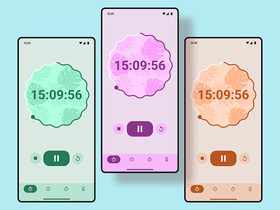 Daily UI 14 - Countdown Timer 014 14 app color colorfull concept daily design figma google ios material timer ui ux watch you