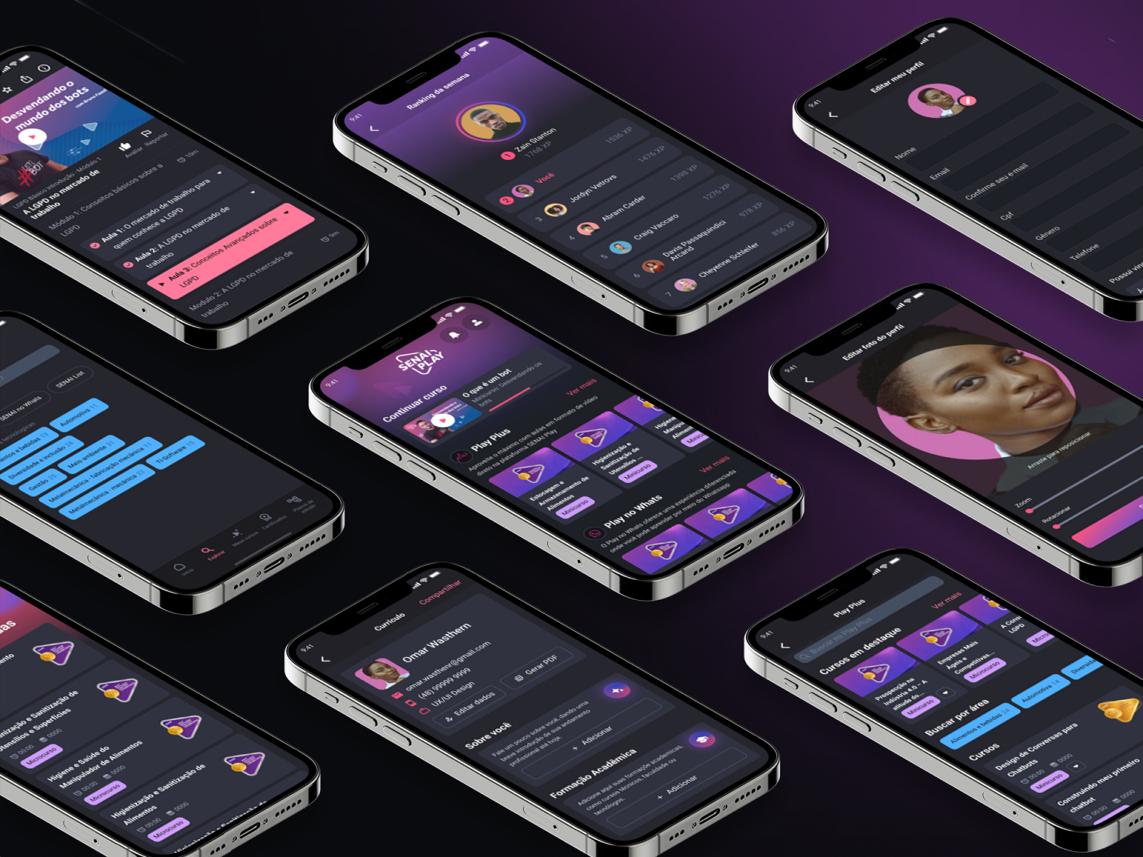 Learning mobile app by jhonatas MM on Dribbble