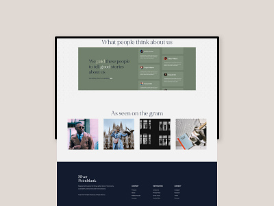 Fashion Store Landing Page