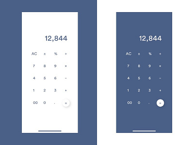 Daily UI #004 - Calculator