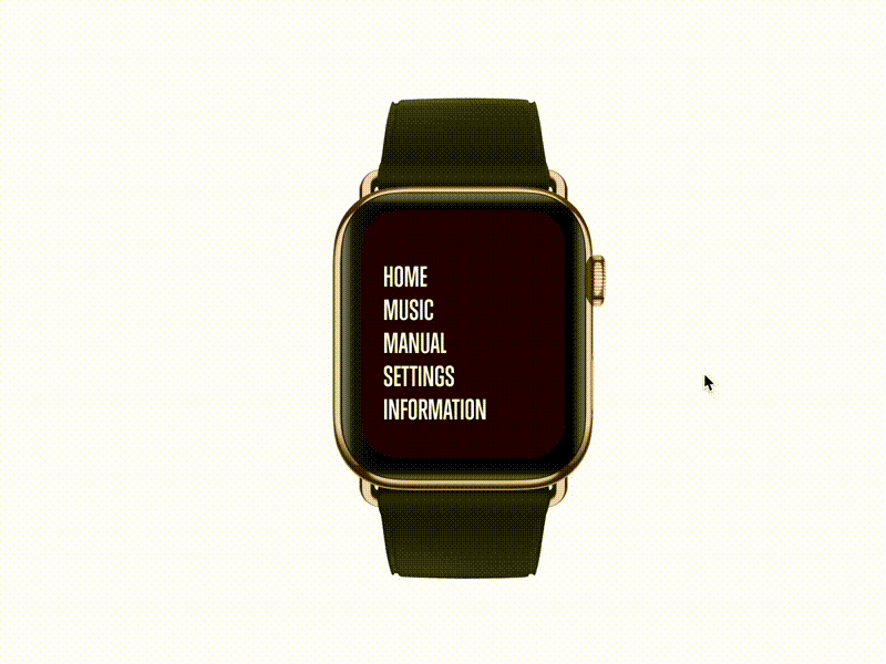 Watch Prototype Animation design