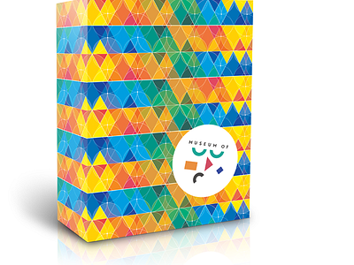 MoU / Packaging box children colorful design geometric packaging pattern triangle