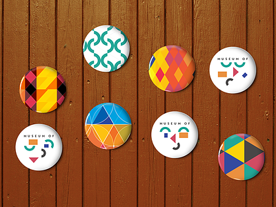 MoU / Badges badge children design fun geometric pattern