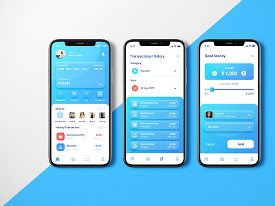 Banking App Concept app banking branding figma ui ui design web design