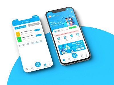 Redesign home page pedulilindungi app branding figma illustration pedulilindungi ui ui design web design