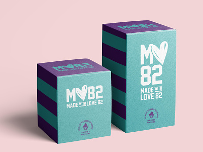 Made with Love 82 / Brand Identity branding design graphic design handmade goods illustration logo logo design pro bono vector