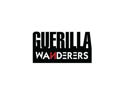 Guerilla Wanderers Logo Design agency branding branding logo logo design
