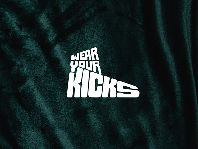 Wear Your Kicks Logo Design branding kicks logo logo design sneakerhead sneakers