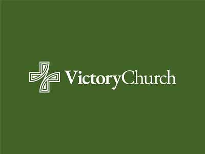 Victory Church Logo branding church design god illustration illustrator logo typography vector youth