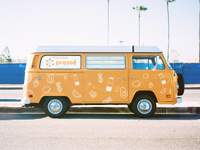 Branded Camper Van