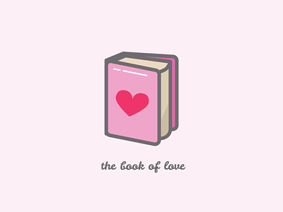 The Book of Love book cute dating icon love minimal pink relationships valentines valentines day