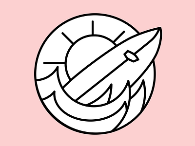 Surf Shop Logo beach branding design graphic design graphicdesign icon illustration logo surf ui vector