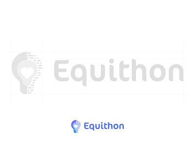 Equithon Logo do good hackathon logo minimalist social good social justice