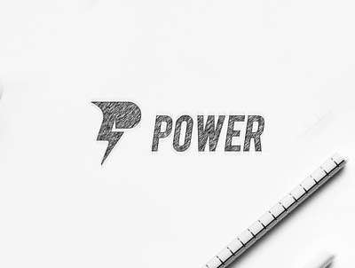 P+Power awesome bolt bolt logo brand logo branding business logo company logo creative design logo logo creation logo ideas
