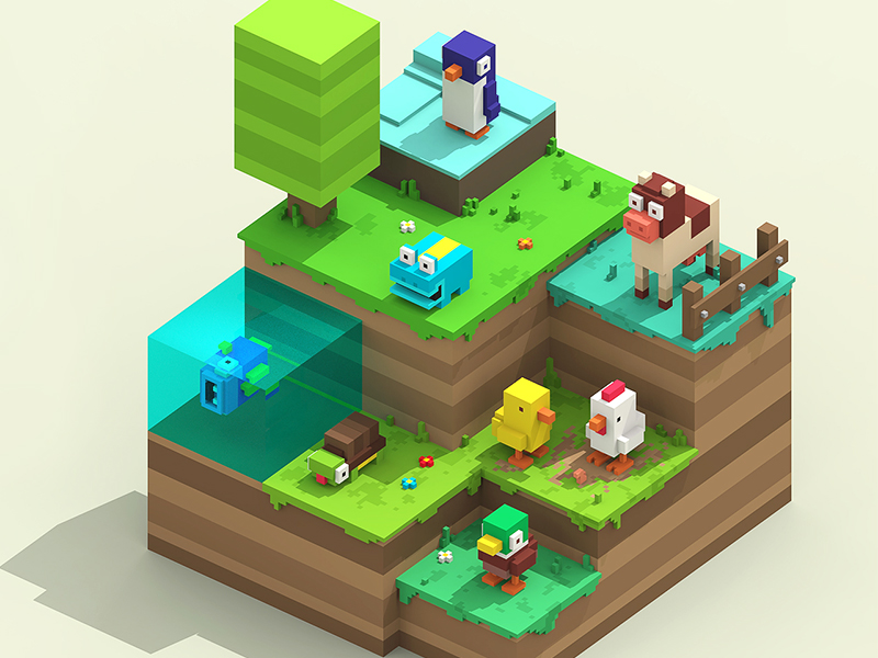 crossy road chicken sprite crossy road characters
