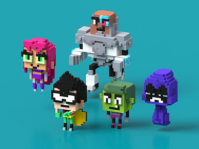 Teen Titans Go - fan art