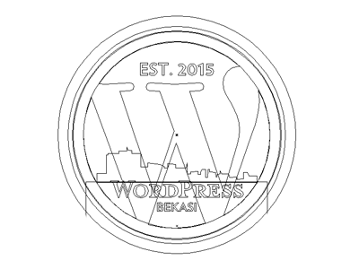 WPBKS Logo Outline bekasi meetup wordpress wpbks