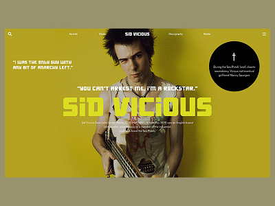 Sid Vicious sidvicious webdesign