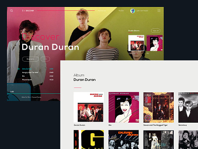 Ü DISCOVER - Duran Duran duran duran webdeisgn