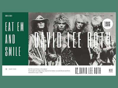 David Lee Roth - Eat Em And Smile david lee roth webdesign