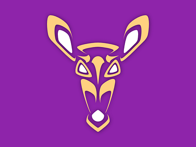 Fawn Face Twitch Icon animal branding deer fawn icon logo twitch