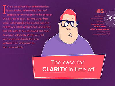 The case for clarity canada character flat illustration jeremie doiron moncton