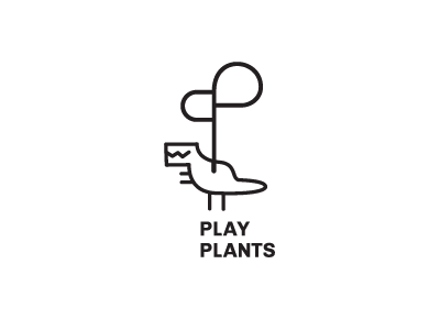 Play Plants Logo car cup dinosaurus glass minimal plant play ring
