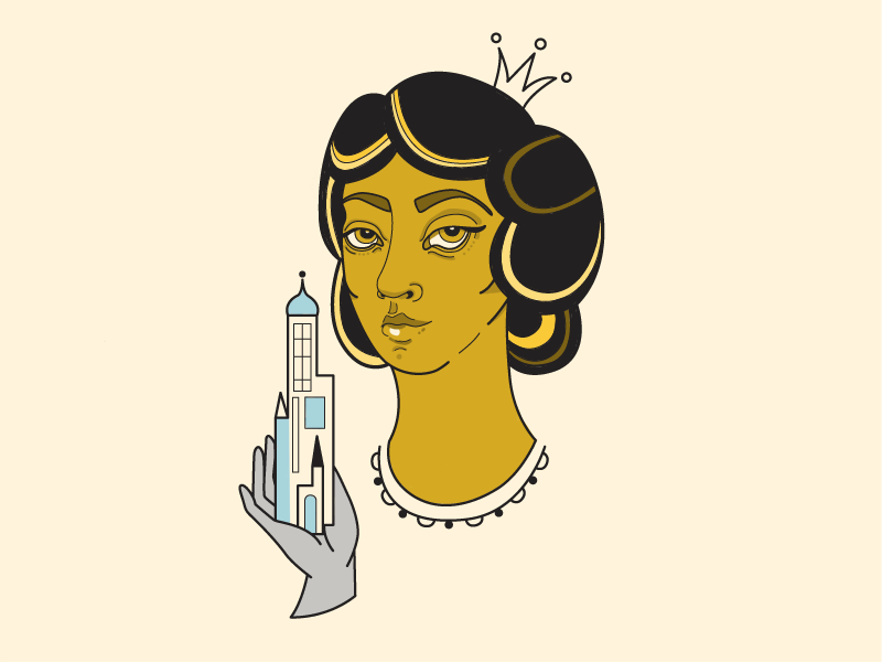 Saint Barbara by Diana Egri on Dribbble