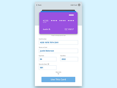 Dailyui 002 Mobile Credit Card Checkout Featured card checkout creditcard dailyui ecommerce interface ui ux