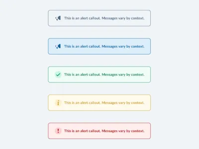 Alerts & Warning Dialog boxes alert alerts dialog box enterprise enterprise ux message messages product success ui ux warning warnings