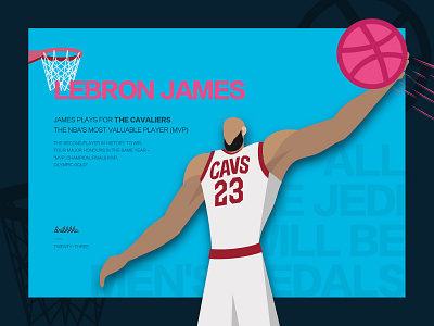 James-basketball illustrations