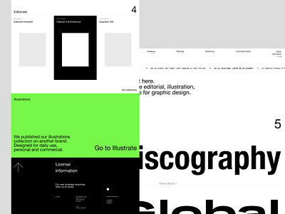 Sonarset™ agency ecommerce editorial interface minimalist typography ui uiux user interface web design