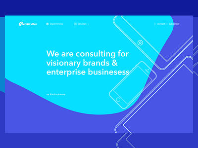 Ecommerce - New Concept app landing australia consultant ecommerce australia free interface startup subscribe uiux weblanding