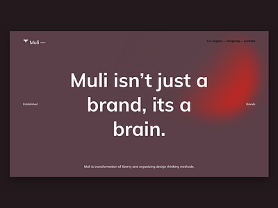 Muli —Quote agency branding clean fashion interface minimalist store studio ui uiux web design