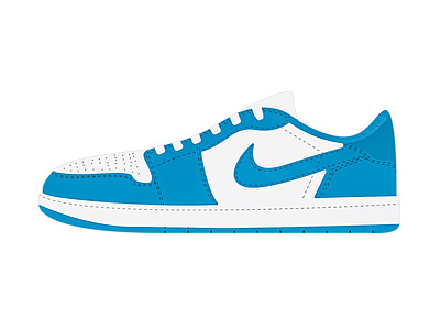 Illustrator Practice Sesh air jordan dark powder blue design illustration illustrator jordan shoe design shoes vector